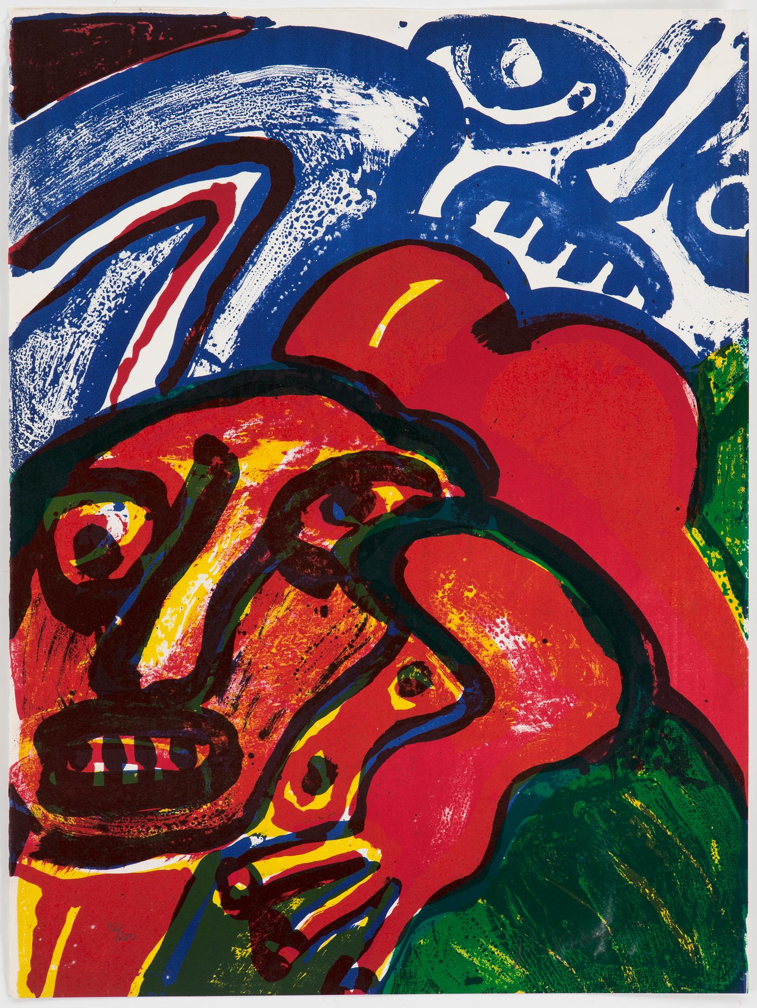 BENGT LINDSTRÖM, set with 7 lithographs in colours, 1975, each signed and numbered 92/200.