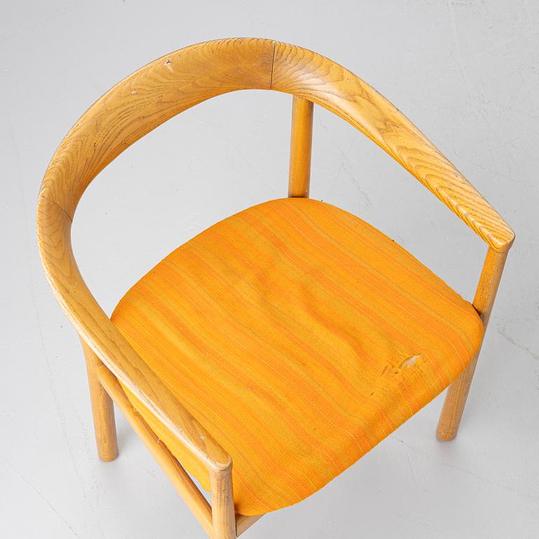 Carl-Axel Acking, Six "Tokyo" chairs, 'Triva series', Nordiska Kompaniet, 1960's.