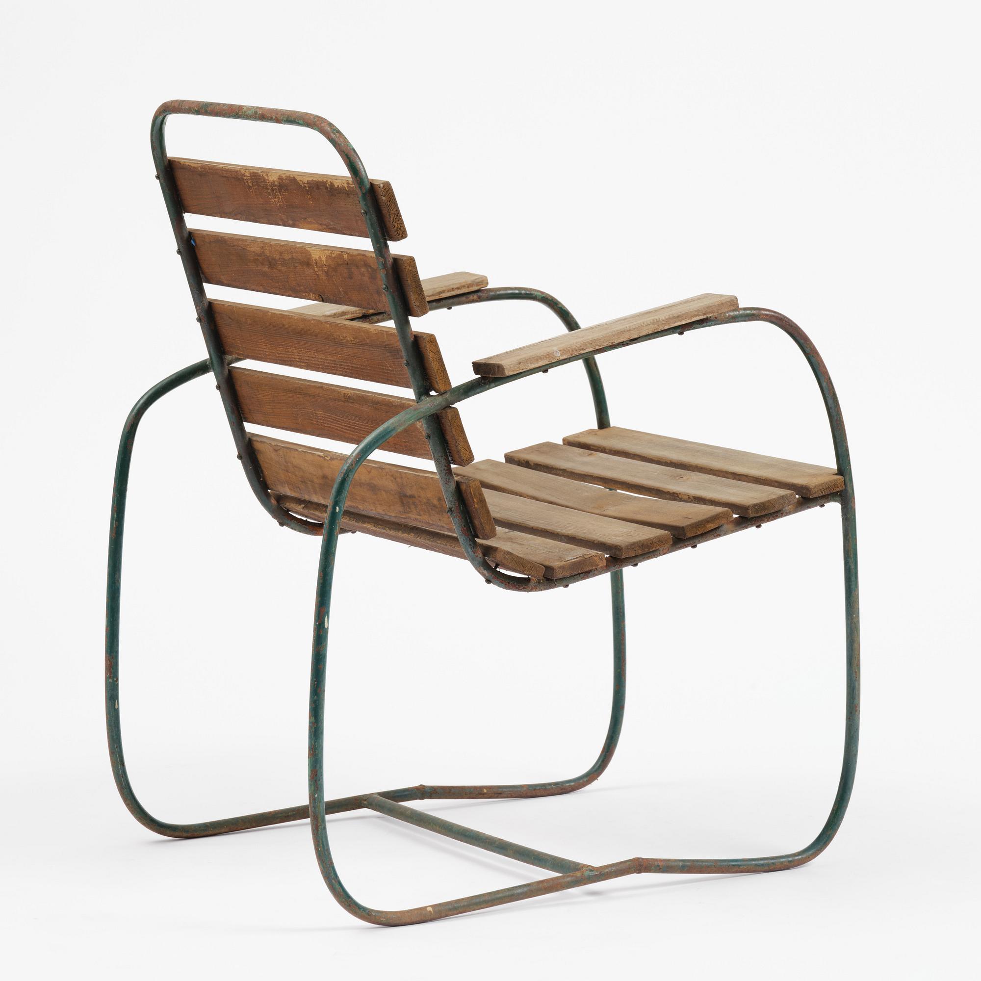 A garden armchair, Sweden, 1930s.