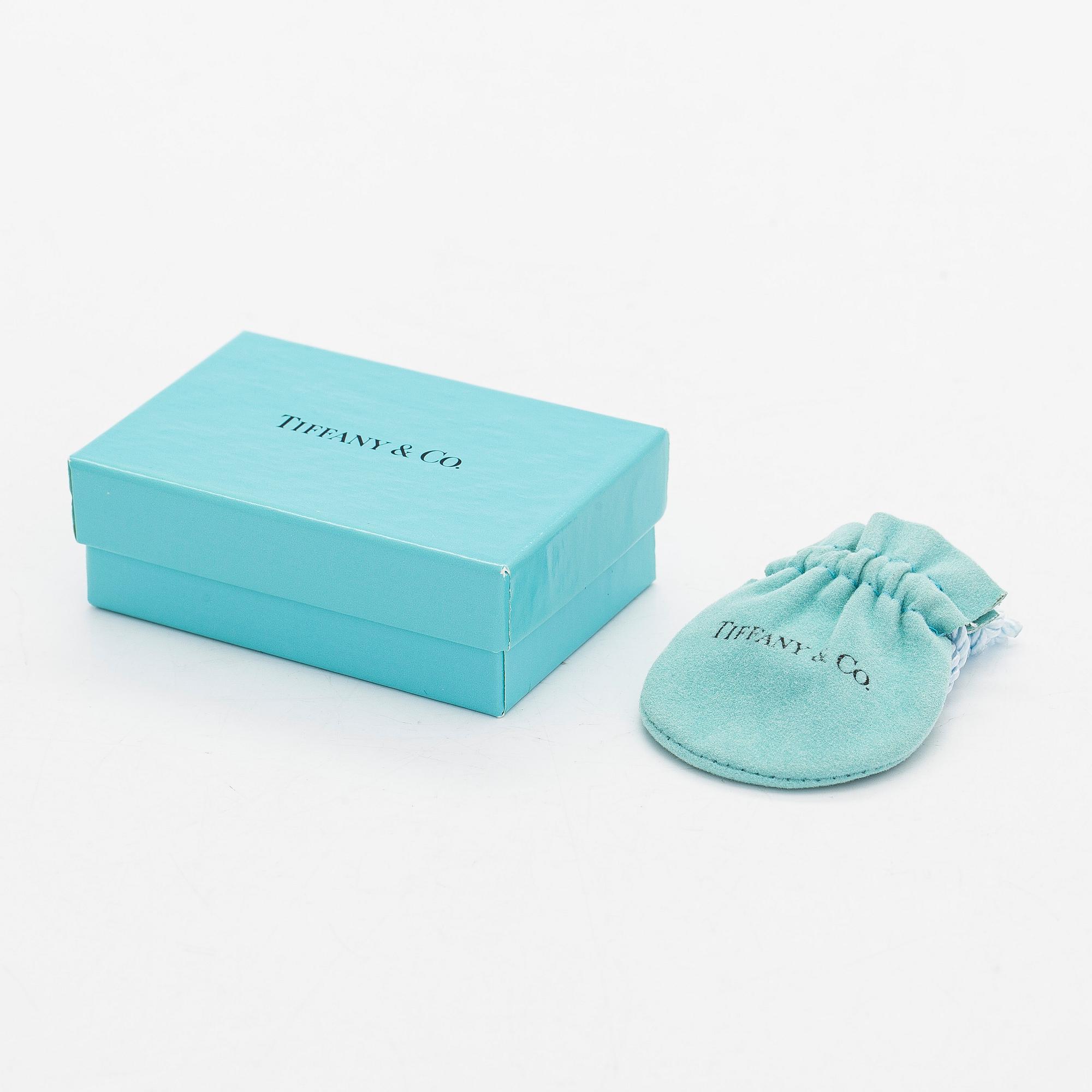 Tiffany & Co, Elsa Peretti, halsband, "Diamonds by the Yard", 18K guld med en briljantslipad diamant.