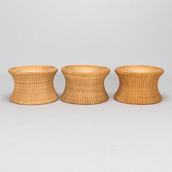 Eero Aarnio, Three stools "Story Stool" made by Sokeva.