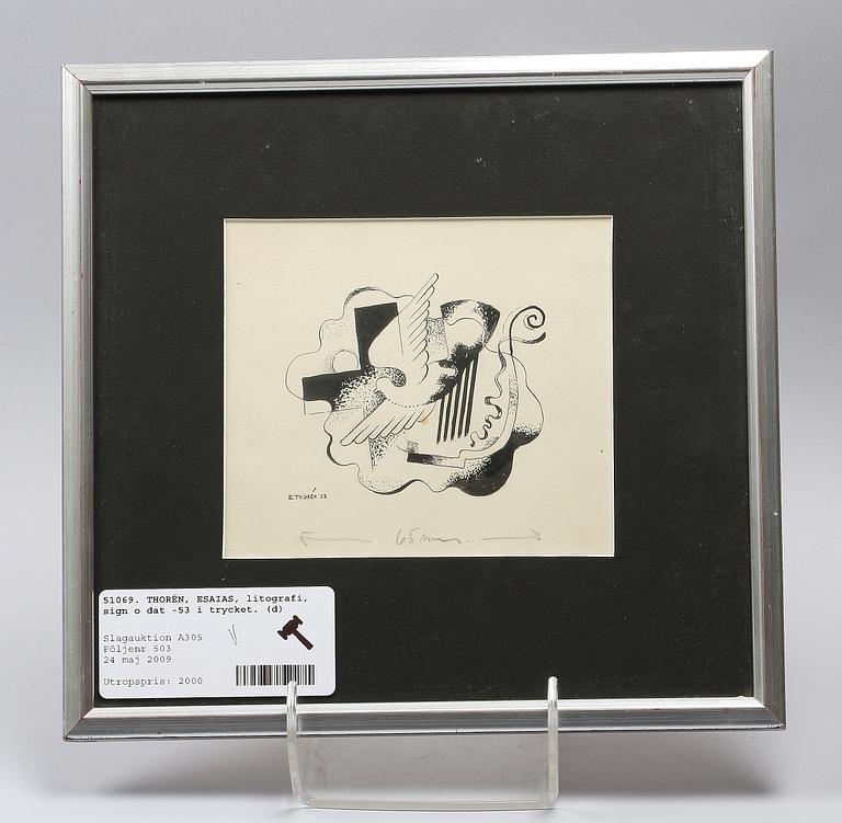 THORÉN, ESAIAS, tuschteckning, sign o dat -53.