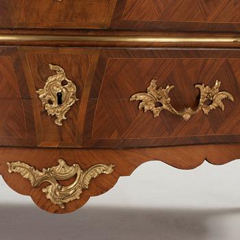 A Swedish Rococo 18th century commode by G. Foltiern.