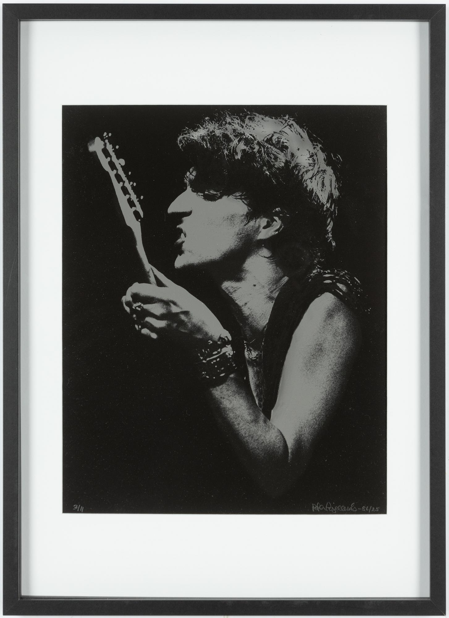 Peter Kjellerås, "Joakim Thåström, Ritz", 1986.