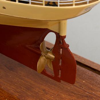 MODELLFARTYG, "Bore II", Åbo. Finland 1900-talets senare hälft.