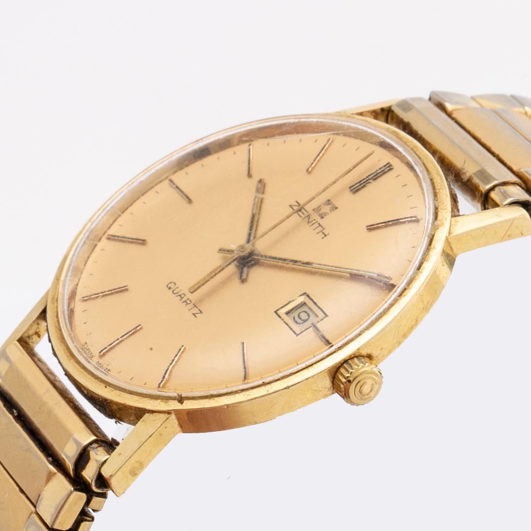 ZENITH, wristwatch, 18K, 33 mm.
