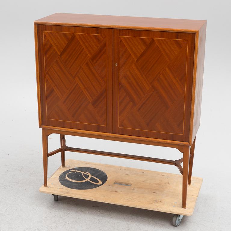 A Swedish Modern bar cabinet, SMI, AB Möbelfabriken Haga, Värnamo, 1940's.