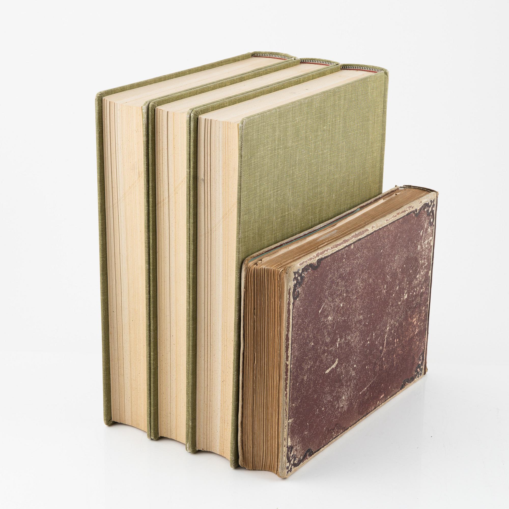 Bröderna von Wright, bokverk, 3 band, "Svenska fåglar", samt bokverk "Svenske foglarna" av Carl.J.Sundevall.