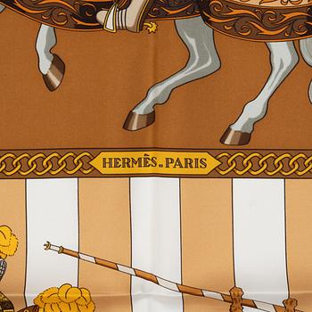Hermès, scarf, "Chocs En Plumes".