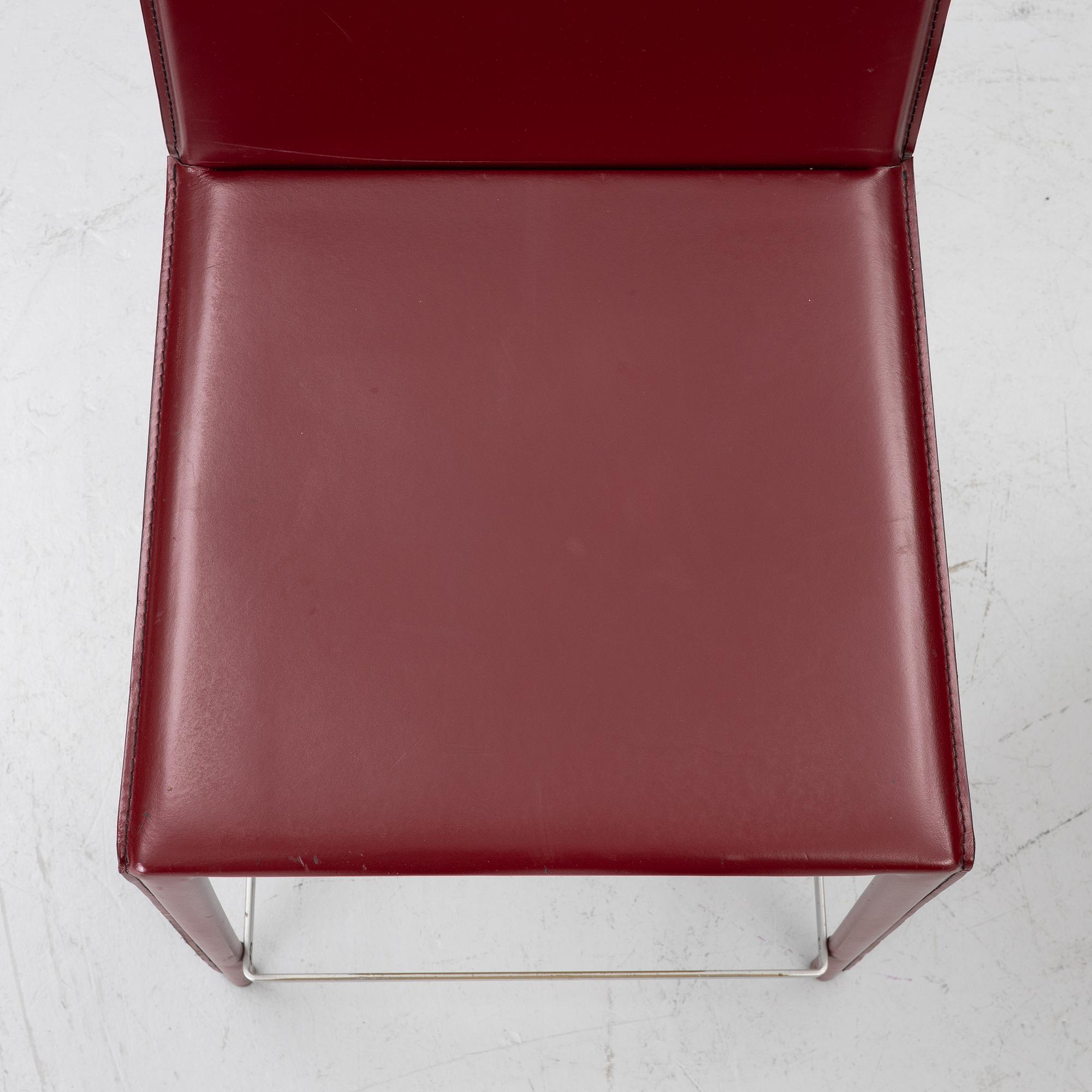 Lievore Altherr Molina, Four 'Norma' bar stools, Arper.