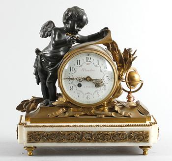 BORDSPENDYL, Ny-Louis XV, 1800-talets andra hälft. Planchon á Paris.