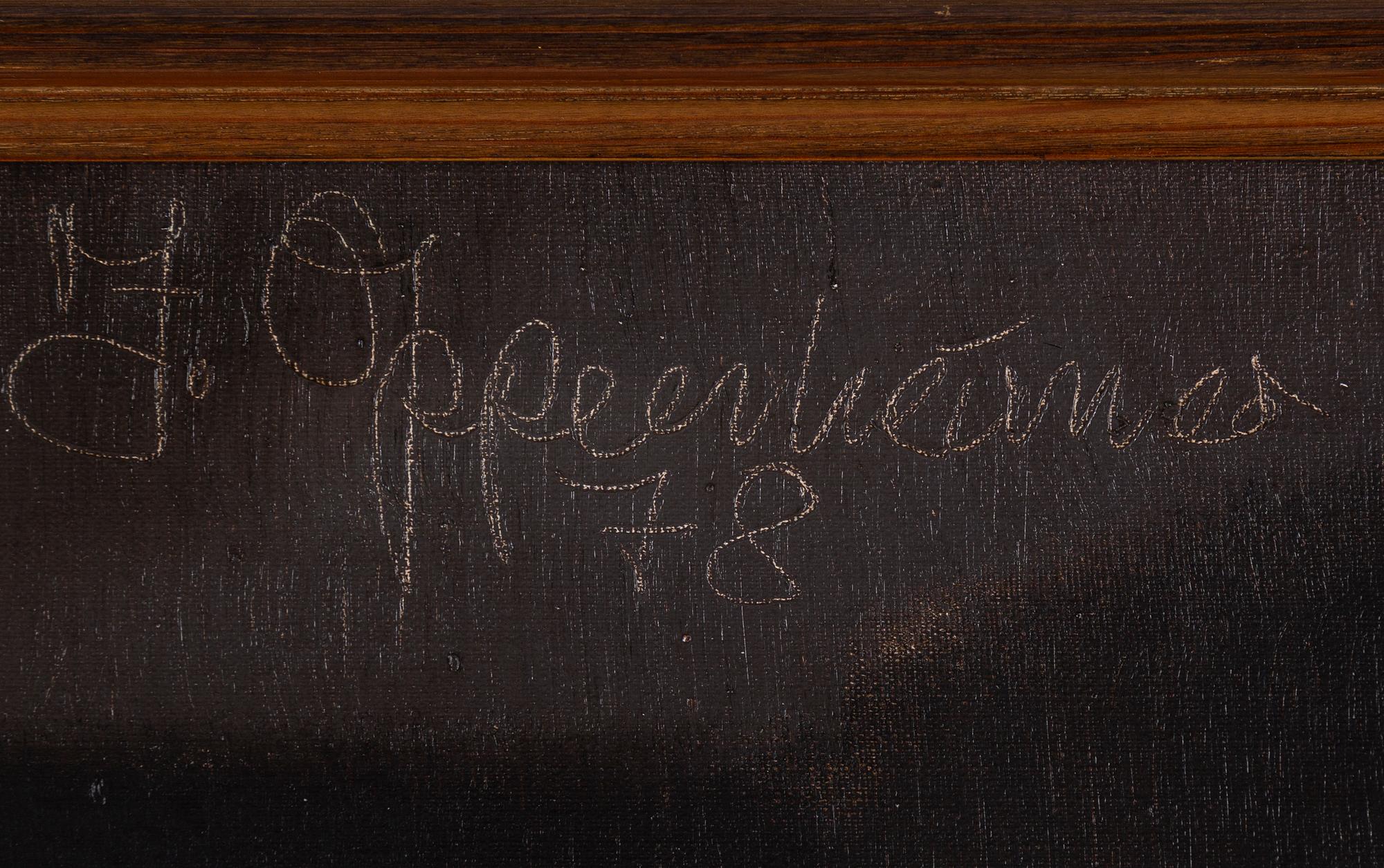 JOHNNY OPPENHEIMER, olja på duk, signerad och daterad -78.