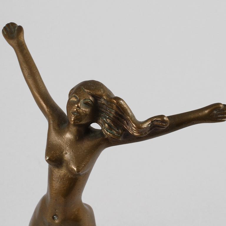 STIG BLOMBERG, skulptur, brons, Ystad-Brons, monogramsignerad.