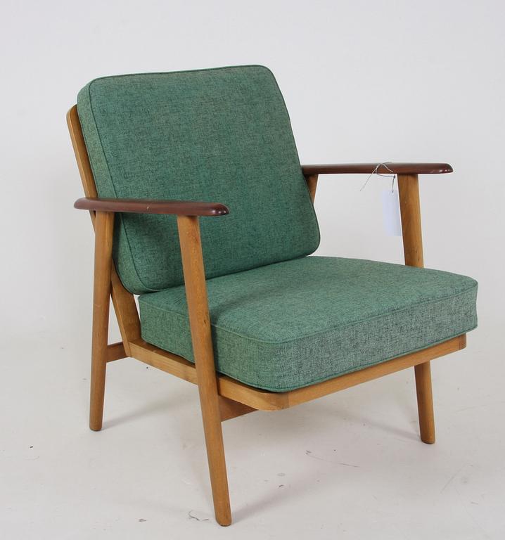 FÅTÖLJ, troligen Danmark, 1950-60-tal.