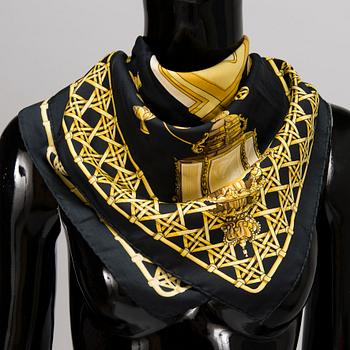 HERMÈS, "Feux de Route", TVÅ SCARFAR.