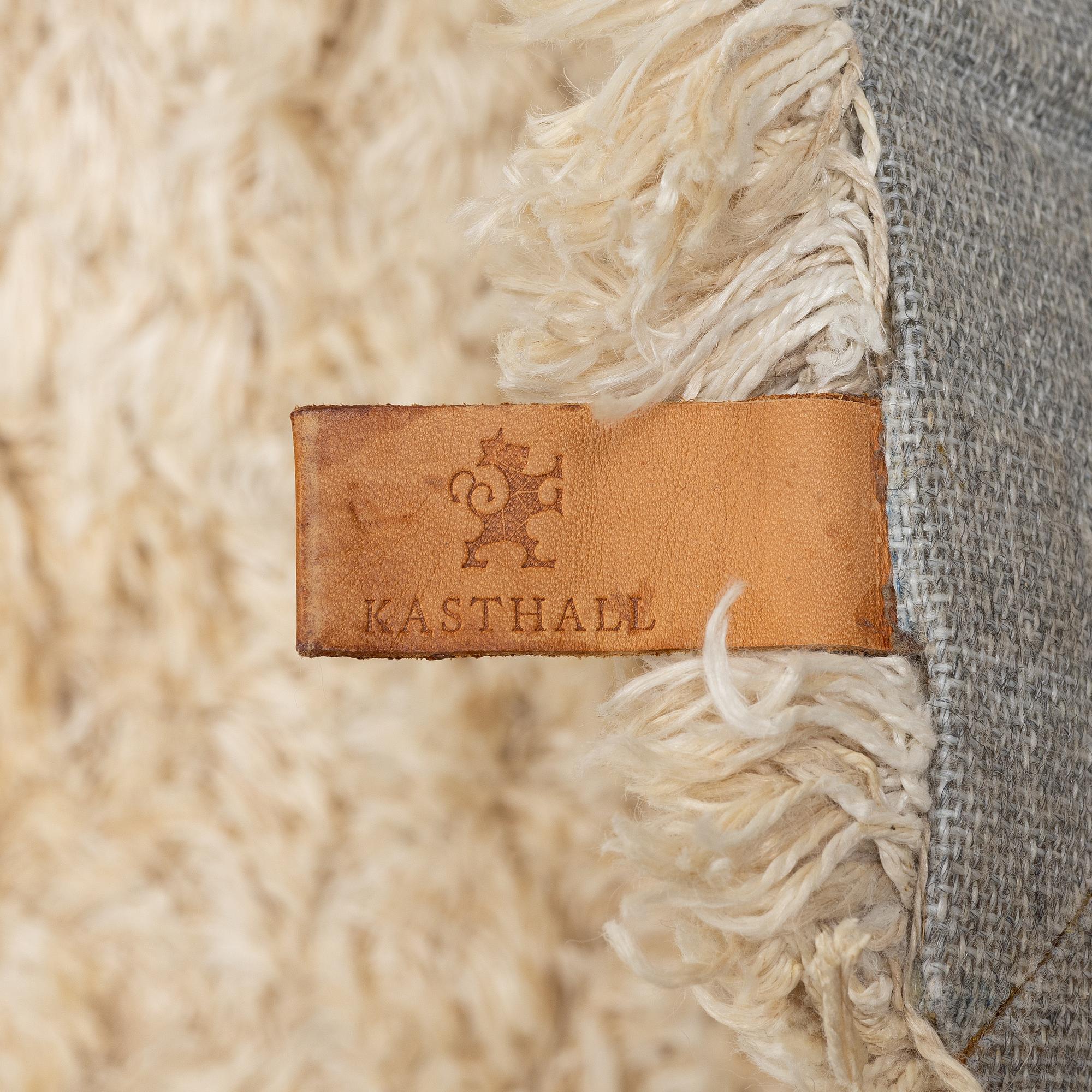 Gunilla Lagerhem Ullberg, "Fogg", NR 5, Kasthall, approx. 234 x 172 cm.