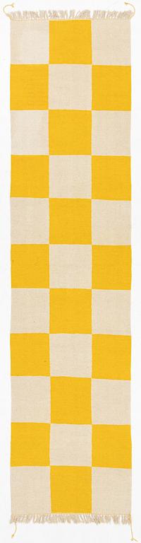 Gallery rug, approx. 344 x 89 cm.