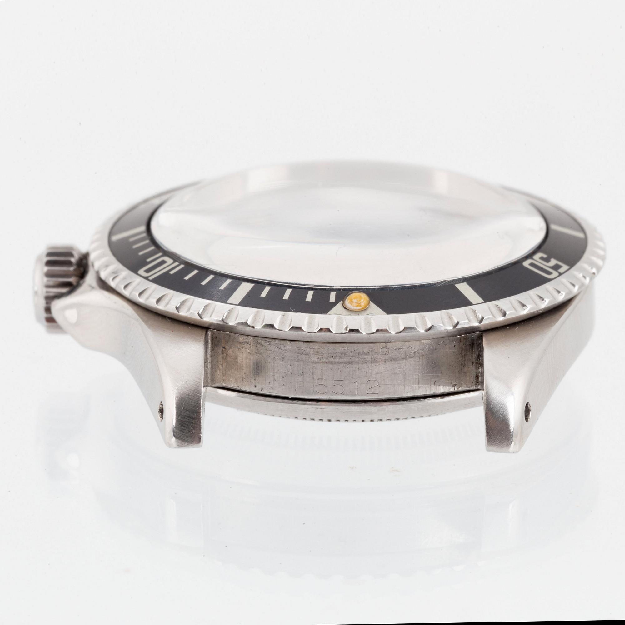 Rolex, Submariner, "Pointed Crown Guards, Chapter Ring, Exclamation Point, Gilt Dial".