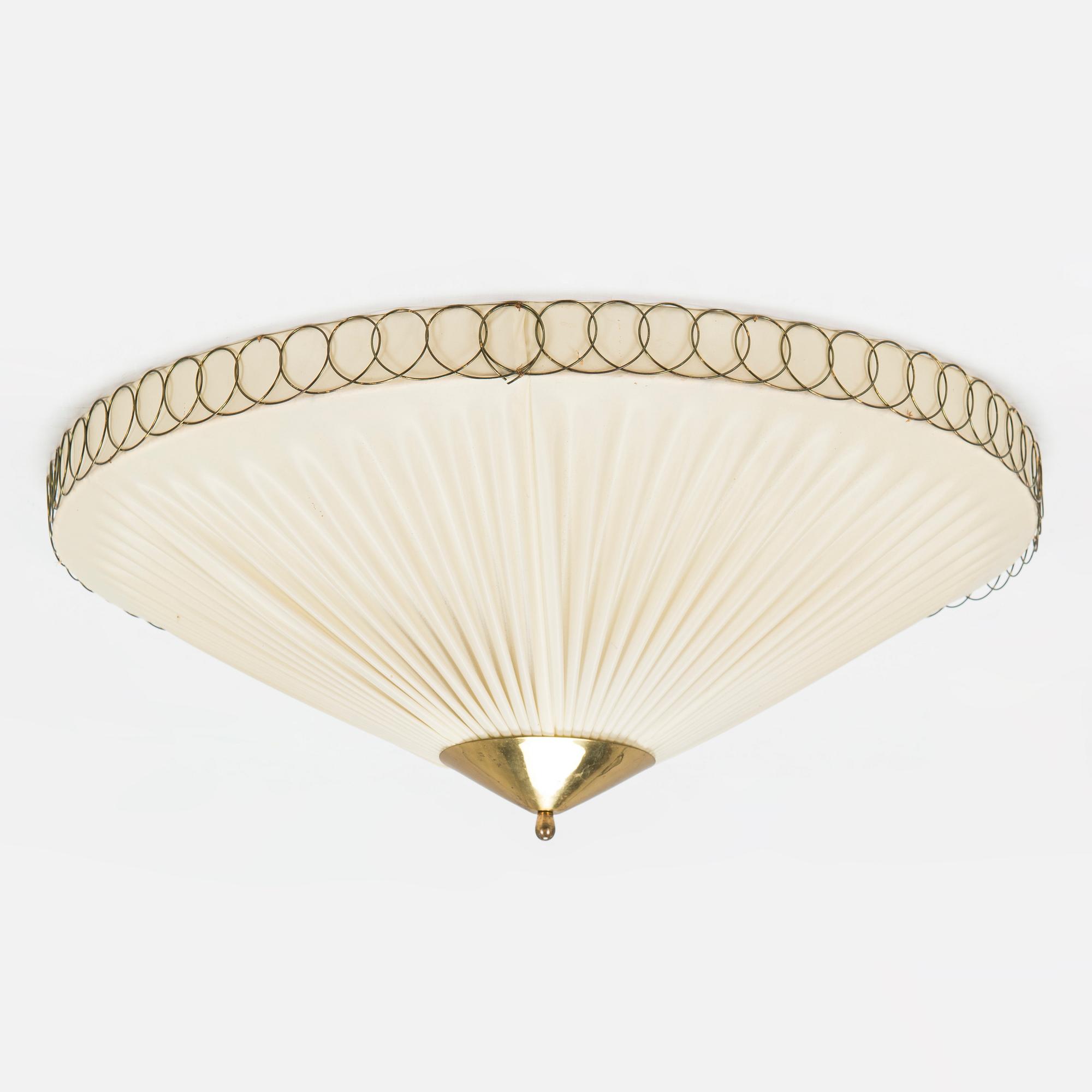 A mid-20th century ceiling light.