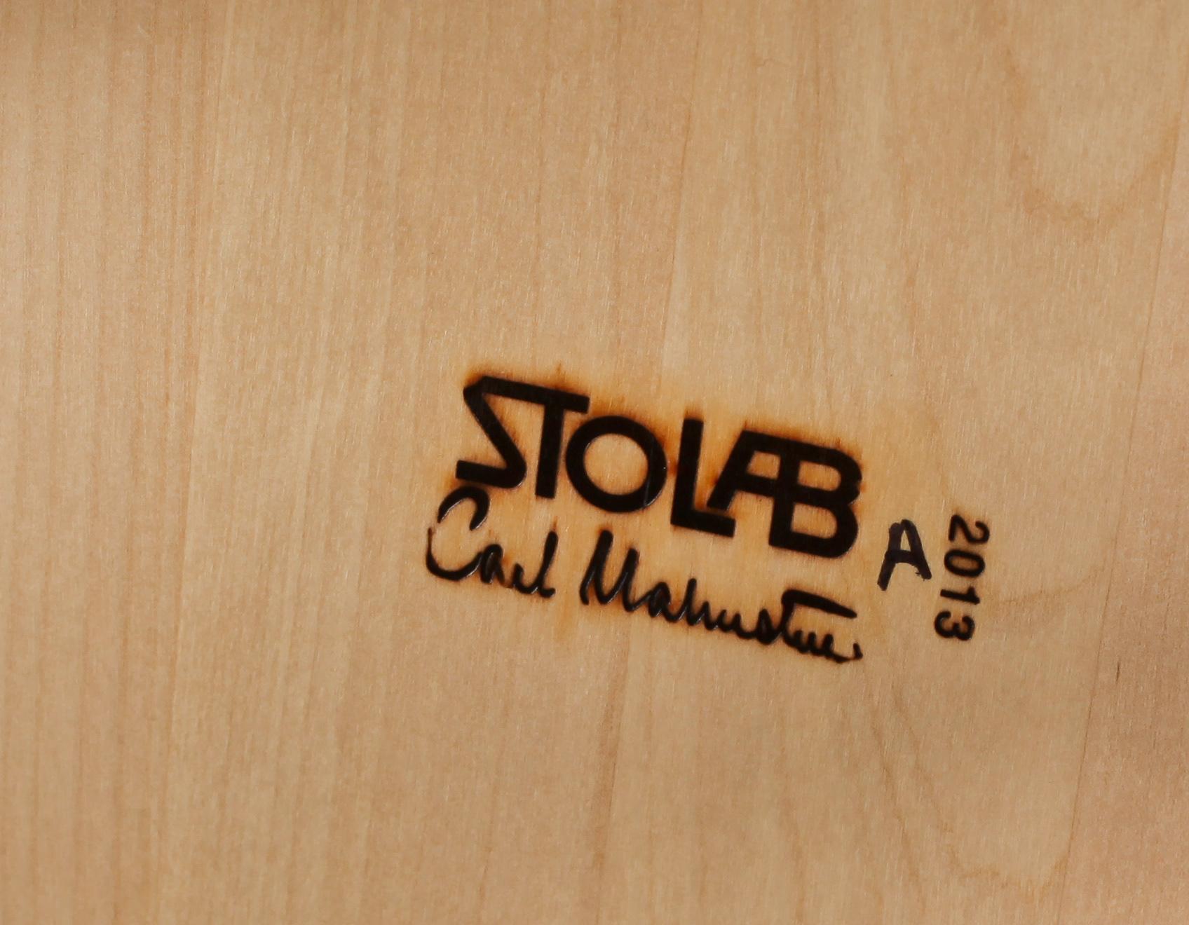 KARMSTOLAR, ett par, "Lilla Åland", Carl Malmsten, Stolab, 2013, formgiven 1939.