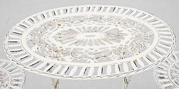 CAFÉMÖBLER, 3 delar, 1900/2000-tal.