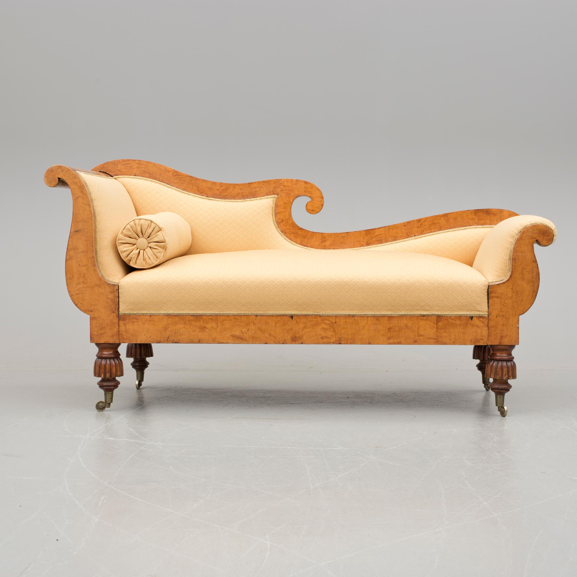 CANAPÉ, senempire, 1800-talets mitt.