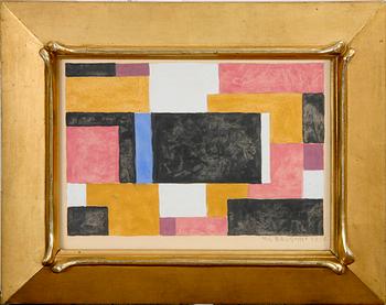 MARCEL LOUIS BAUGNIET, pastell, sign o dat 1926.