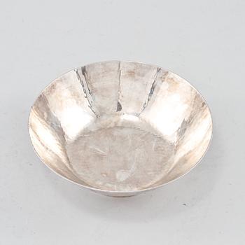 SKÅL, silver, Löfman, MGAB, Uppsala, 1977. Vikt 275 g.