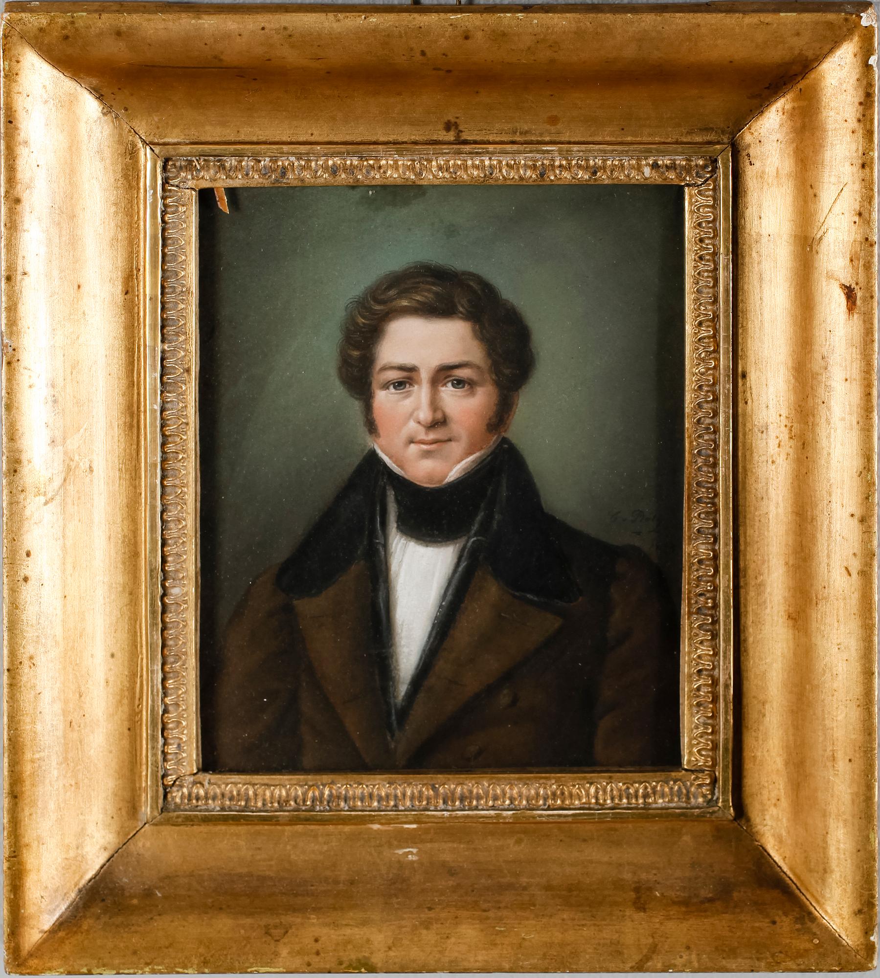 CARL LUDWIG VON PLÖTZ, pastell, signerad och daterad 1834.