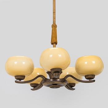 Paavo Tynell, taklampa, Taito Finland, 1930-tal.