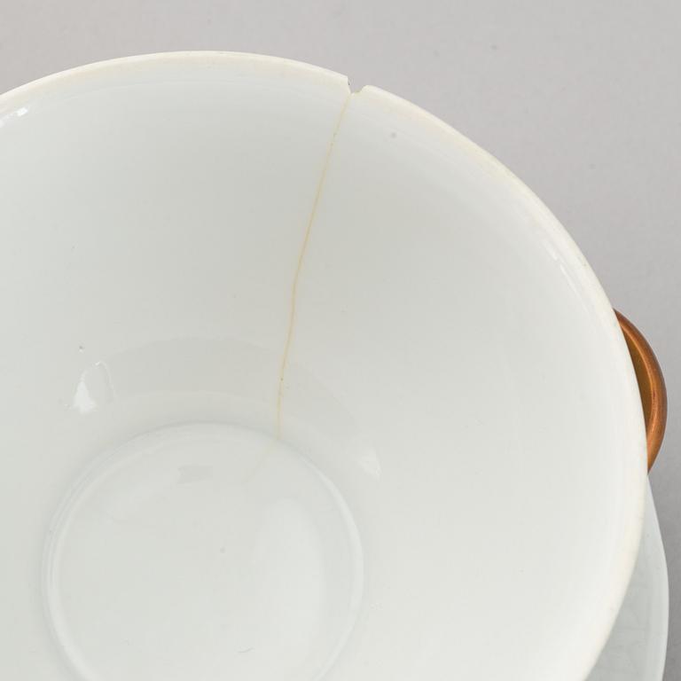 Louise Adelborg, Mat, kaffe- och teservis, Porslin, 110 delar, "Swedish Grace"/"Nationalservisen", Rörstrand.
