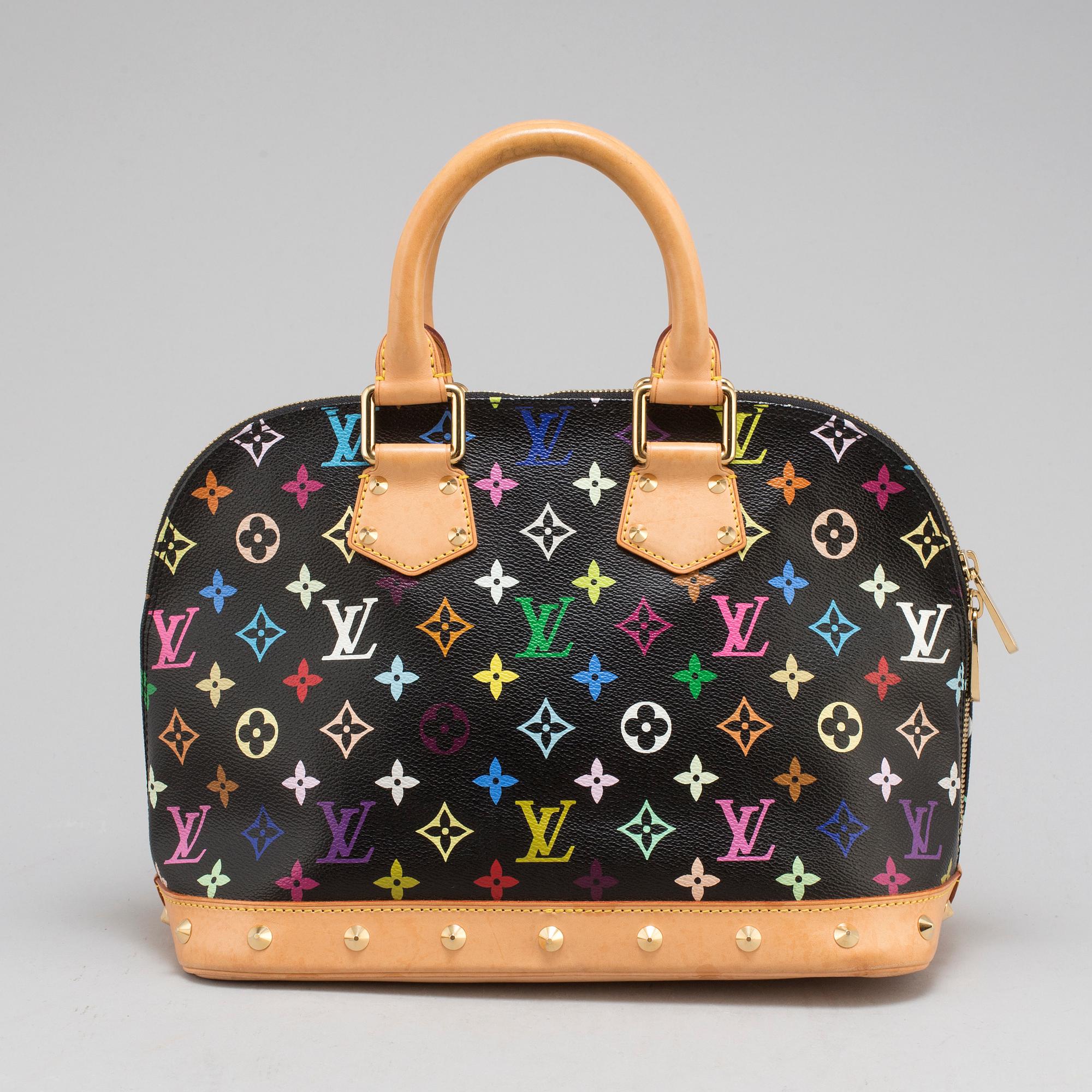 LOUIS VUITTON, a multicolor monogram canvas 'Alma' bag.