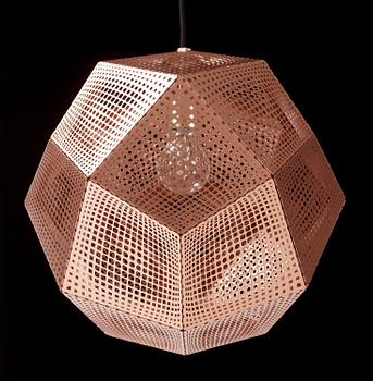 TAKLAPMA, "Etch Shade", Tom Dixon, 2000-tal. Höjd 28 cm.