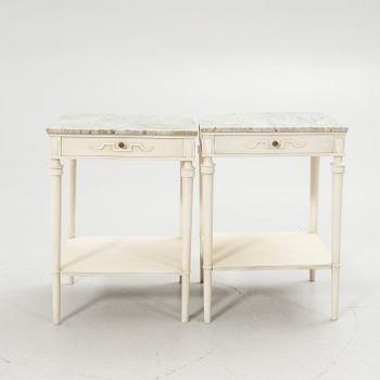 Bedside tables, a pair, “Idun”, Nordiska Kompaniet, 1927.