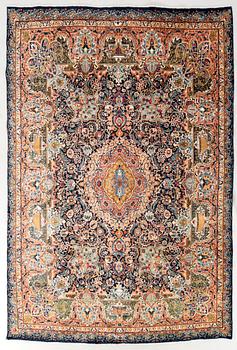 Kashmar Carpet, latter part of the 20th century, approx. 378x296 cm.