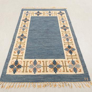 Fredrik Fider rug, flat weave, approx. 205x137 cm.