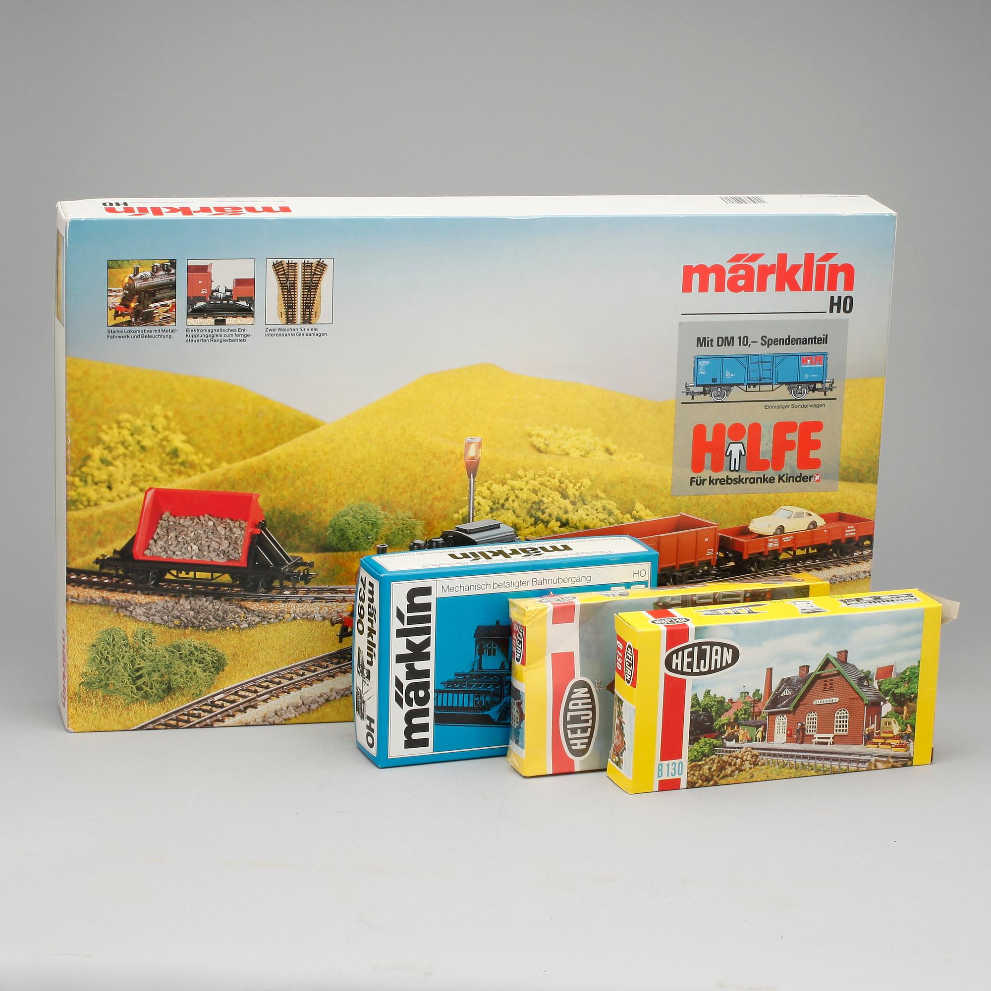 PARTI MÄRKLIN, bland annat startset "M2960", 19/2000-tal.