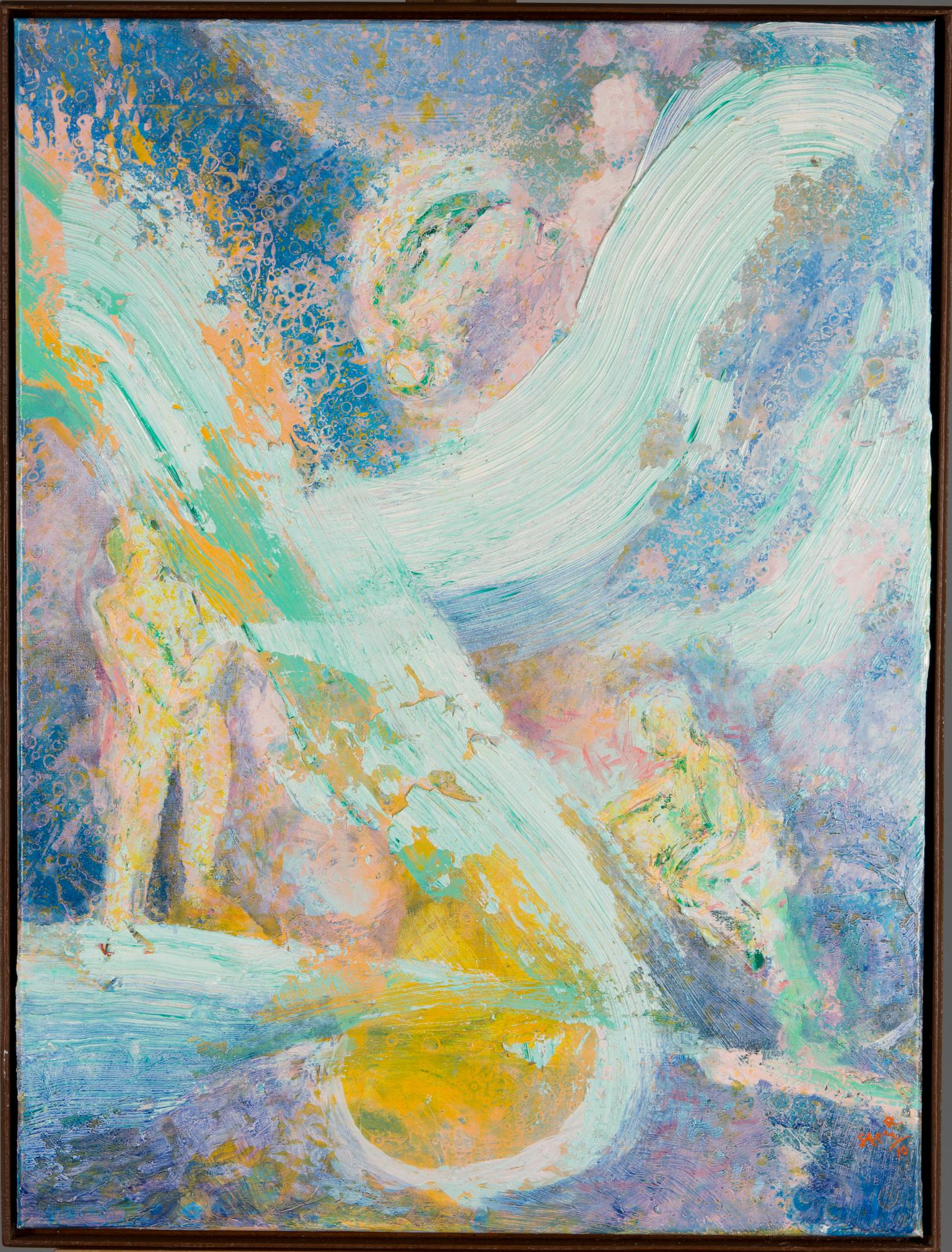 SAMI RINNE, olja på duk, a tergo signerad och daterad 2010.