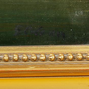 GEORGE VICAT COLE, tillskriven, olja på duk, signerad och daterad 1884.