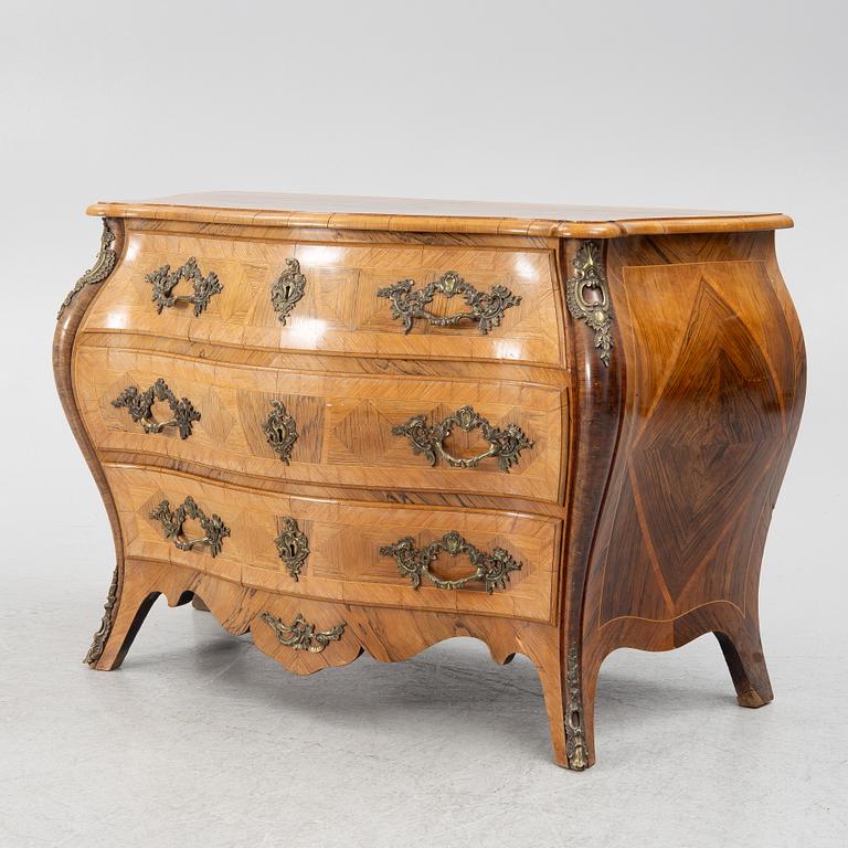 A Rococo chest of drawers, secon half of the 18th century.