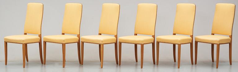 STOLAR, 6 st, "Gustavus" Carl Malmsten.