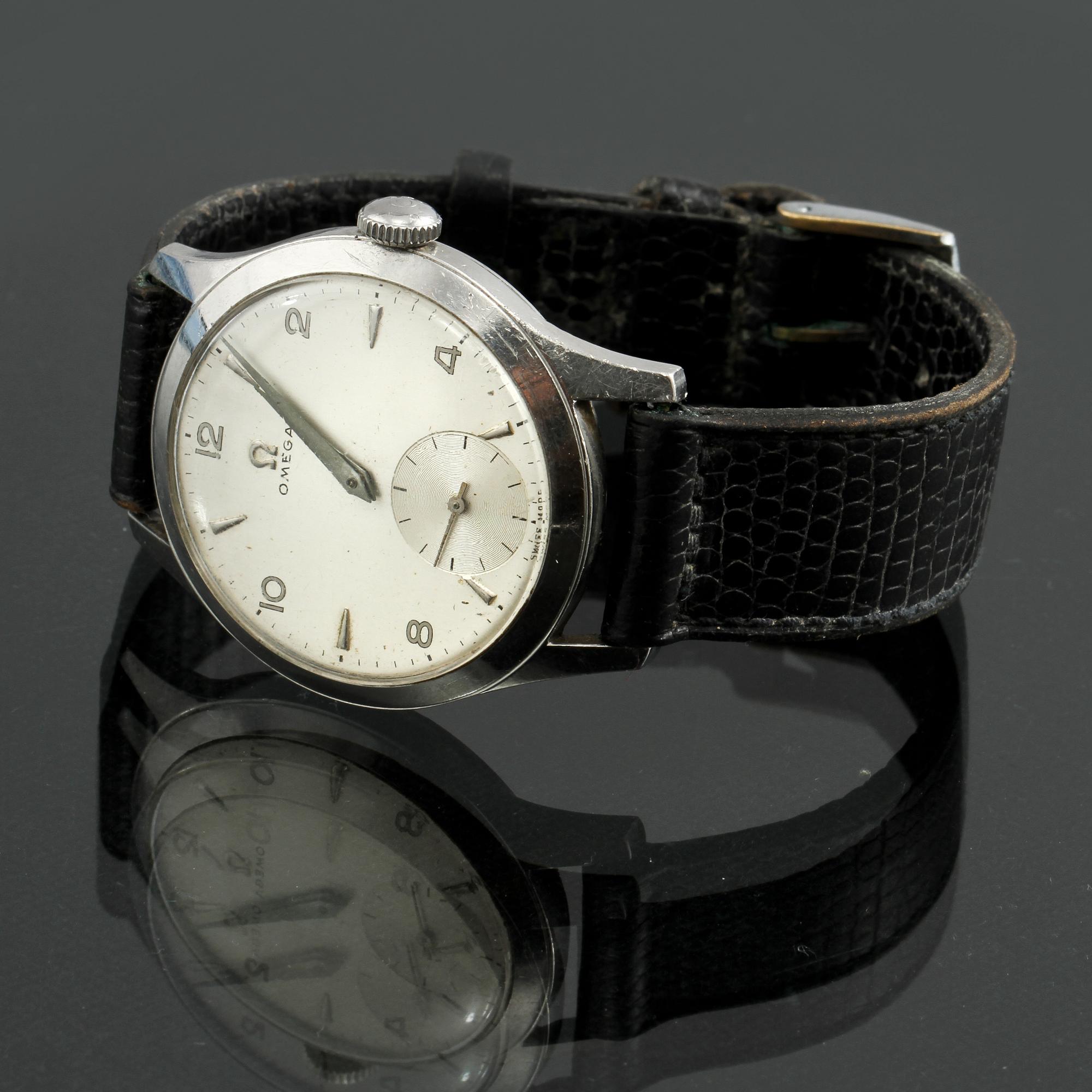 ARMBANDSUR, herr, stål, Omega, 1900-talets andra hälft.