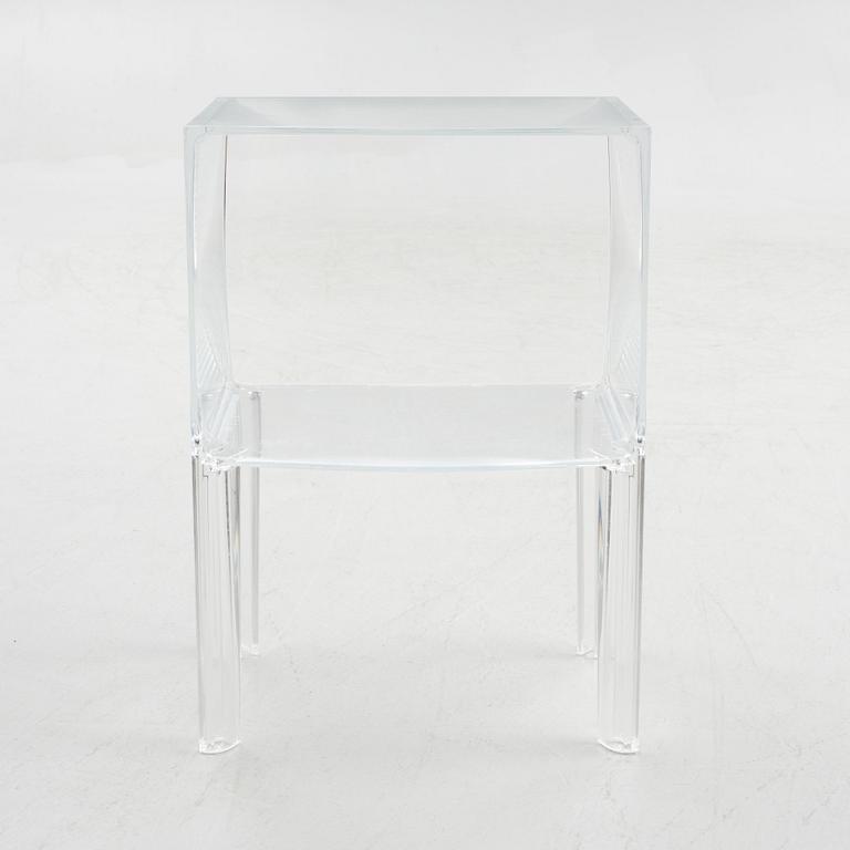 Philippe Starck, side table / bedside table, Ghost Buster Small, Kartell, contemporary.