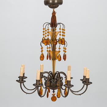 A 1930's chandelier.