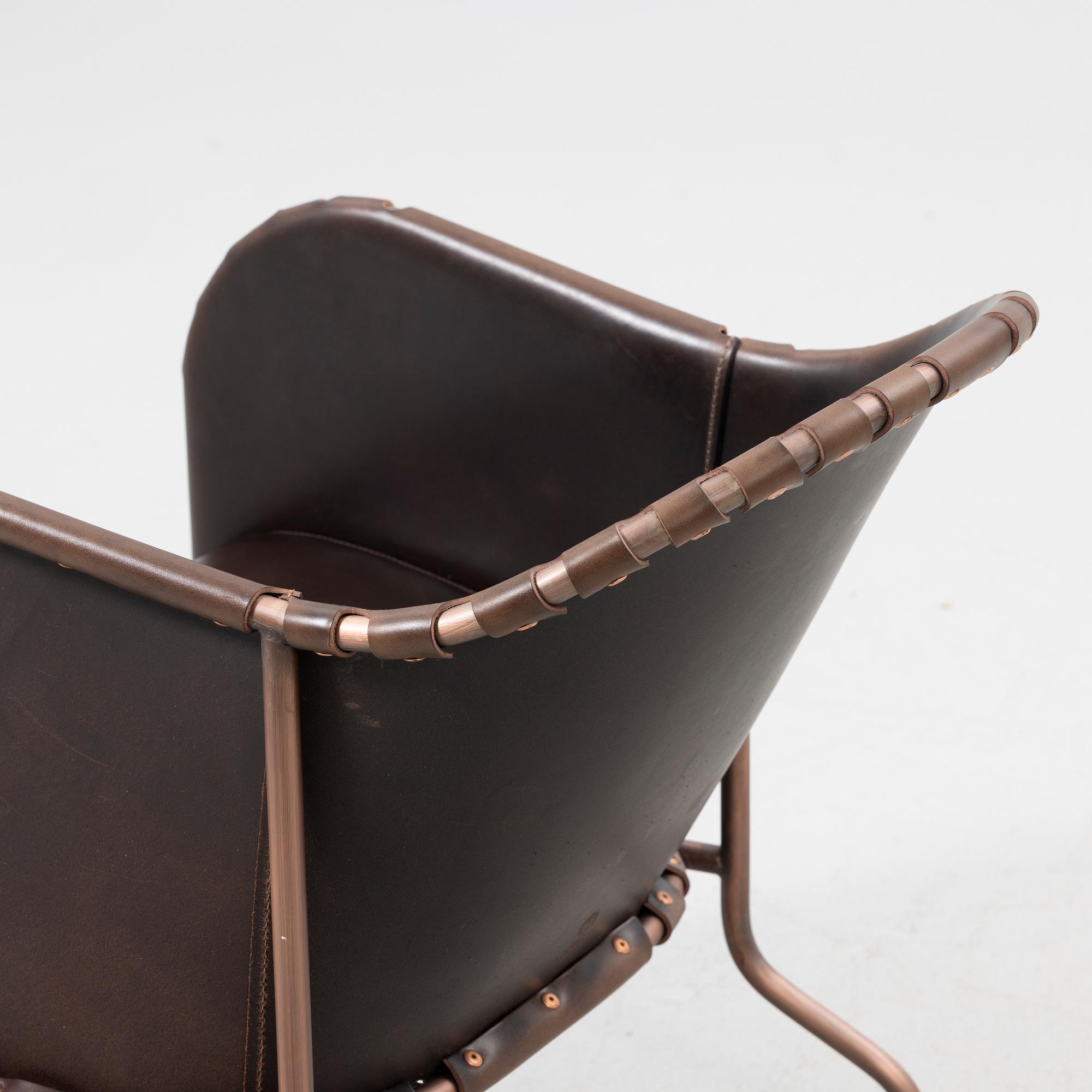 Mats Theselius, armchair, "Bruno", Källemo, 2020s.