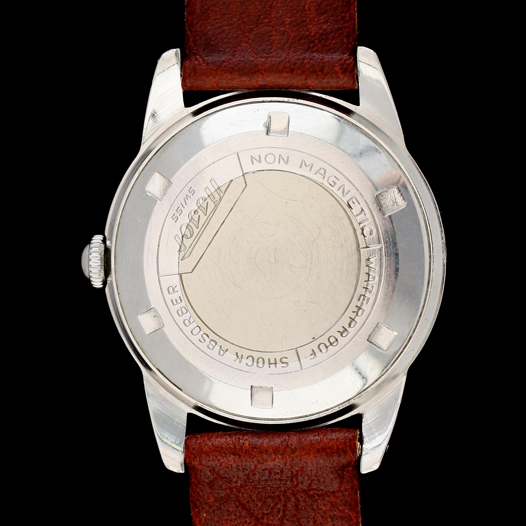 ARMBANDSUR, stål, Tissot, 1900-talets mitt.