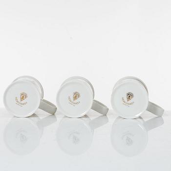 Gucci, A set of six vintage christmas mugs.