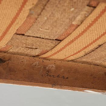 BANKETTER, ett par snarlika, Sengustavianska, omkring år 1800.