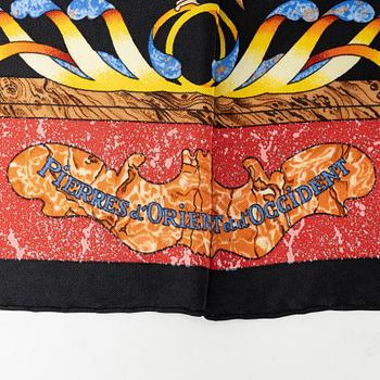 Hermès, scarf, "Pierres d'Orient et d'Occident".