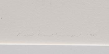 PENTTI LUMIKANGAS, litografi, signerad, daterad 1980 och numrerad IV/IV.